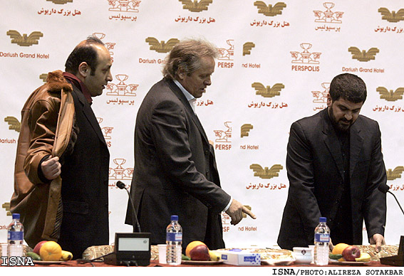 نشست مطبوعاتي «آري هان» سرمربي هلندي تيم فوتبال پرسپوليس/عليرضا صوت‌اكبر