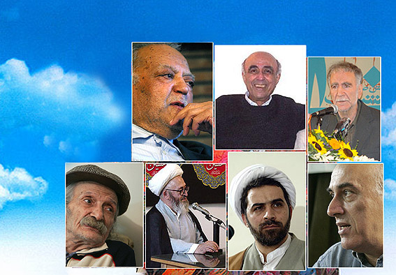 /با برگزيدگان جايزه‌ي كتاب سال/
جعفر شهيدي، ابراهيمي ديناني، مشيت علايي، احمد منزوي، جعفر سبحاني و...
