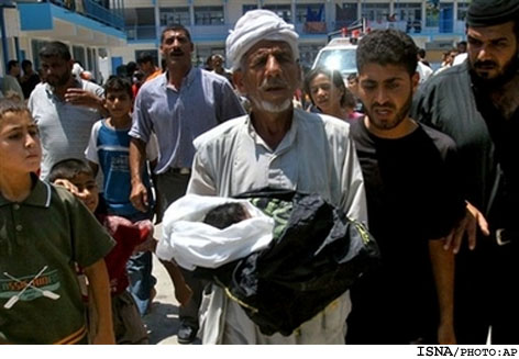 در حملات امروز رژيم صهيونيستي به غزه پنج فلسطيني شهيد شدند