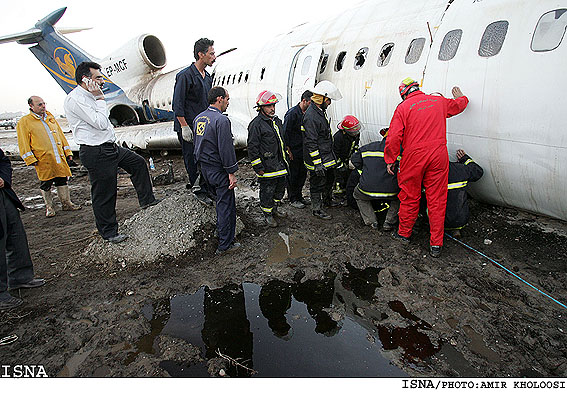 سانحه هواپيماي توپولف درفرودگاه مشهد/امير خلوصي ايسنا