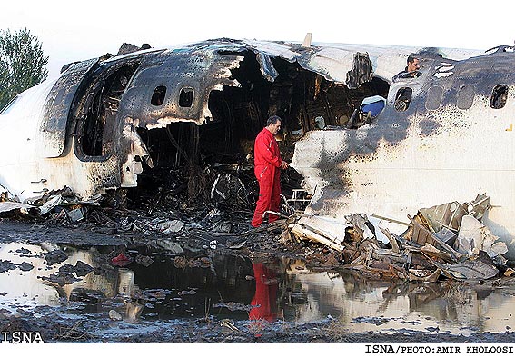 سانحه هواپيماي توپولف درفرودگاه مشهد/امير خلوصي ايسنا
