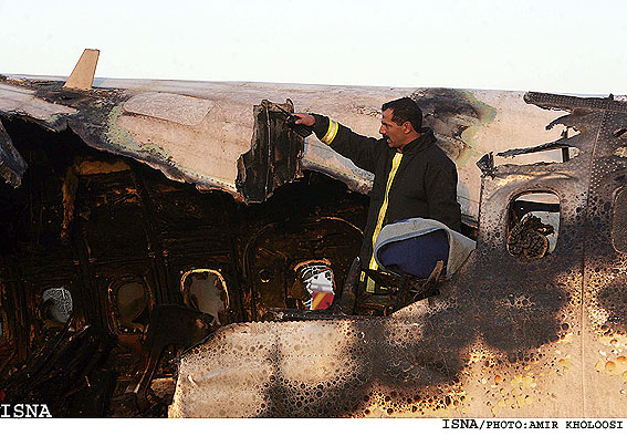 سانحه هواپيماي توپولف درفرودگاه مشهد/امير خلوصي ايسنا