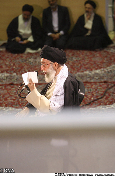 ديدار جمعي از روحانيون و علماي استان سمنان با مقام معظم رهبري/مرتضي فرج‌آبادي