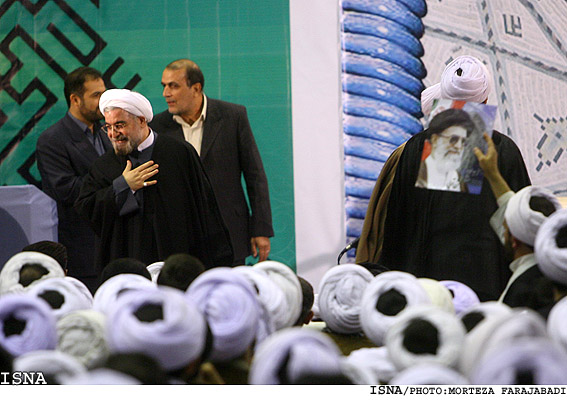 ديدار جمعي از روحانيون و علماي استان سمنان با مقام معظم رهبري/مرتضي فرج‌آبادي