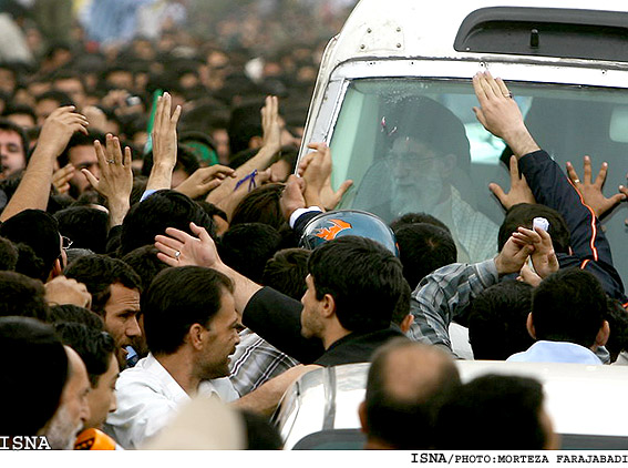 حضور مقام معظم رهبري در اجتماع پرشور مردم سمنان/مرتضي فرج آبادي ايسنا
