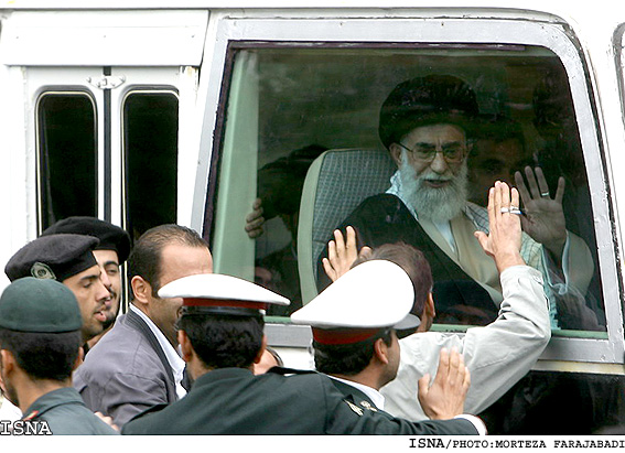 حضور مقام معظم رهبري در اجتماع پرشور مردم سمنان/مرتضي فرج آبادي ايسنا