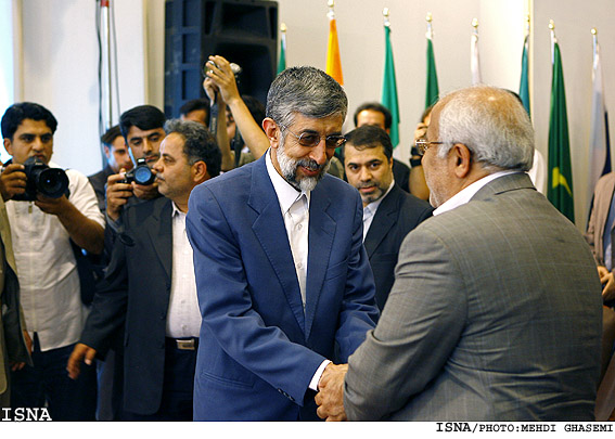 مراسم اختتاميه‌ي بيستمين نمايشگاه بين المللي كتاب تهران با حضور حداد عادل/قاسمي