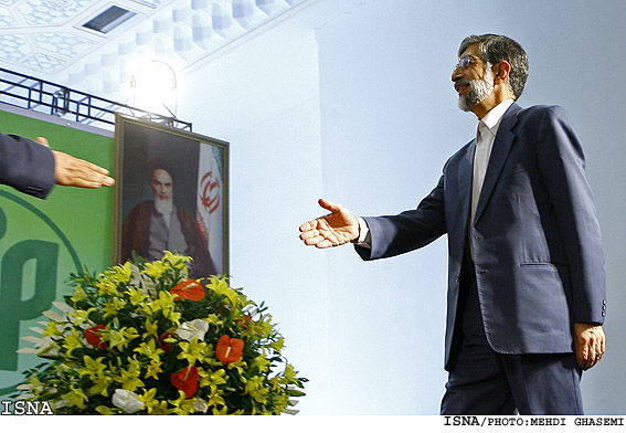 مراسم اختتاميه‌ي بيستمين نمايشگاه بين المللي كتاب تهران با حضور حداد عادل/قاسمي