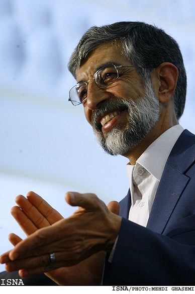 حداد عادل در مراسم اختتاميه‌ي بيستمين نمايشگاه بين المللي كتاب تهران /قاسمي