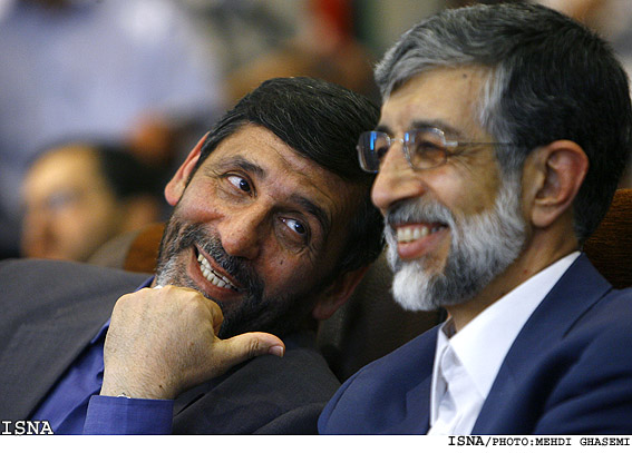 حداد عادل و صفارهرندي در اختتاميه‌ي بيستمين نمايشگاه بين المللي كتاب تهران/قاسمي