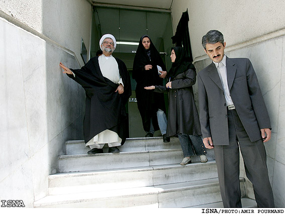 بازديد حجت‌الاسلام علي مبشري رييس دادگاه انقلاب تهران از ايسنا/امير پورمند-ايسنا