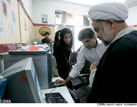 بازديد حجت‌الاسلام علي مبشري رييس دادگاه انقلاب تهران از ايسنا/امير پورمند-ايسنا