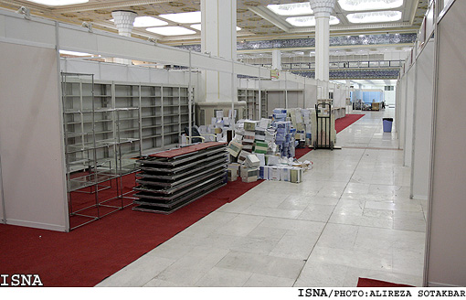 در حاشيه‌ي افتتاح بيستمن نمايشگاه بين المللي كتاب تهران /عليرضا صوت اكبر ايسنا