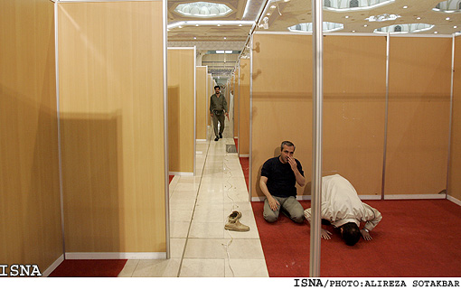 در حاشيه‌ي افتتاح بيستمن نمايشگاه بين المللي كتاب تهران /عليرضا صوت اكبر ايسنا