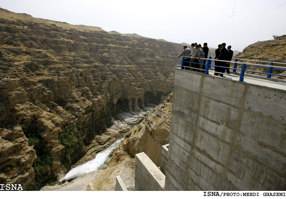 افتتاح سد مخزني رئيسعلي دلواري با حضور رييس جمهور/مهدي قاسمي ايسنا