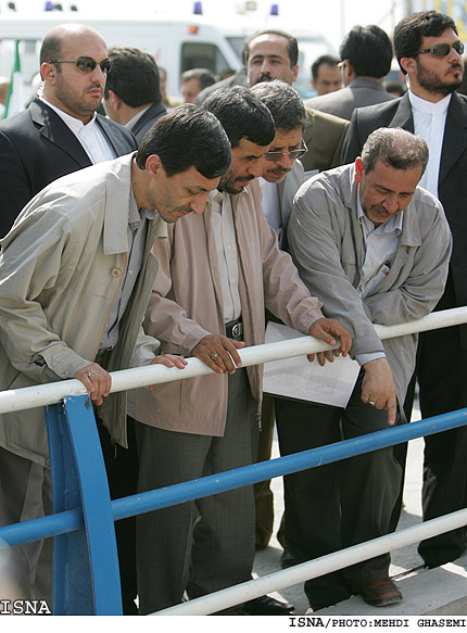 افتتاح سد مخزني رئيسعلي دلواري با حضور رييس جمهور/مهدي قاسمي ايسنا