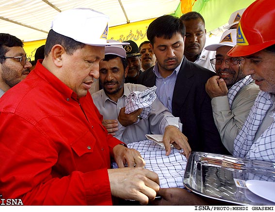 گشايش فاز 15و 16پارس جنوبي با حضور رييسان جمهور ايران و ونزوئلا/مهدي قاسمي ايسنا