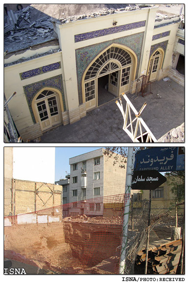 مسؤول دفتر حقوقي سازمان ميراث فرهنگي و گردشگري تهران:
متهمان تخريب مسجد سلمان اعضاي هيأت امنا اعلام شدند