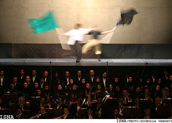 "اين فصل را با من بخوان..."اجراي مجيد انتظامي و حسين پارسايي/روح اله وحدتي