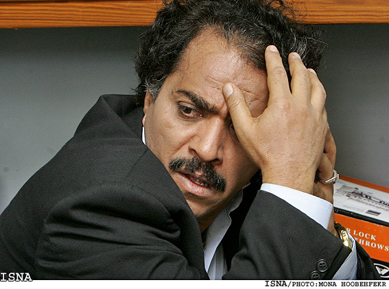 اصغرهمت در پشت صحنه ي سريال "داداشي"/منا هوبه فكر-ايسنا