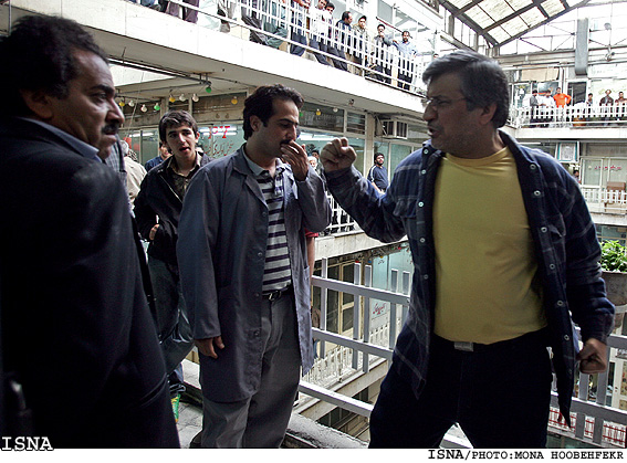 برزيده -راستاد وهمت در پشت صحنه ي سريال "داداشي"/منا هوبه فكر-ايسنا