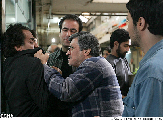 استخري - برزيده وهمت در پشت صحنه ي سريال "داداشي"/منا هوبه فكر-ايسنا