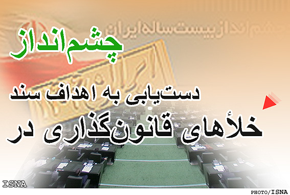 خلأ‌هاي سياست‌گذاري در دست‌يابي به اهداف سند چشم‌انداز:
سياست‌گذاري مديريت بهينه مصرف درآمد‌هاي نفتي
سياست‌گذاري اصلاح و تعديل قيمت فرآورده‌هاي نفتي