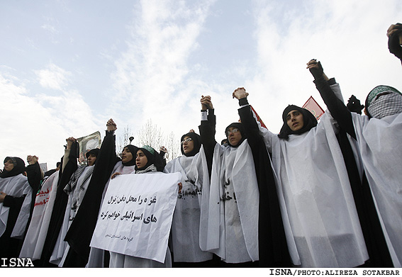 تجمع اعتراض‌آميز دانشجويان در مقابل سفارت اردن/عليرضا صوت‌اكبر - ايسنا