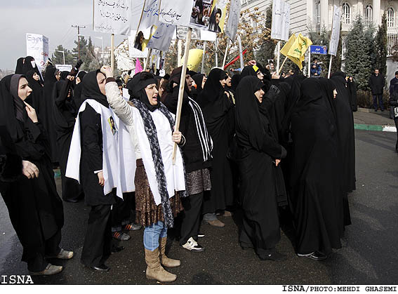 تجمع اعتراض‌آميز دانشجويان در مقابل سفارت اردن/مهدي قاسمي-ايسنا