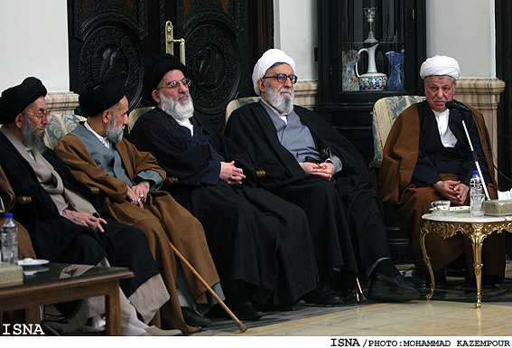 ديدار اعضاي مجلس خبرگان رهبري با هاشمي رفسنجاني/ محمد كاظم پور - ايسنا