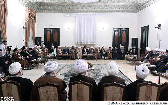ديدار اعضاي مجلس خبرگان رهبري با هاشمي رفسنجاني/ محمد كاظم پور - ايسنا