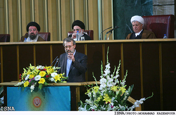 سخنراني لاريجاني پنجمين اجلاس دور چهارم مجلس خبرگان / محمد كاظم پور - ايسنا