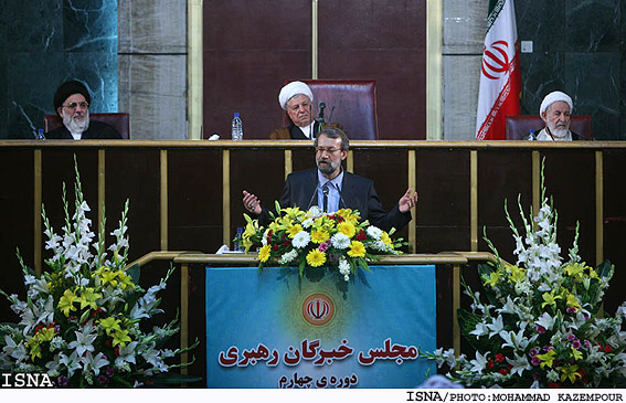 سخنراني لاريجاني پنجمين اجلاس دور چهارم مجلس خبرگان / محمد كاظم پور - ايسنا