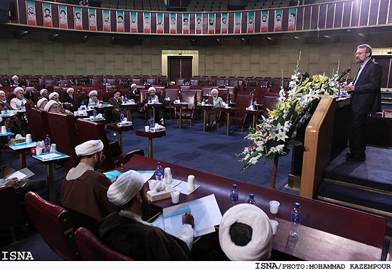 سخنراني لاريجاني پنجمين اجلاس دور چهارم مجلس خبرگان / محمد كاظم پور - ايسنا