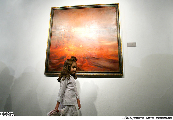 گشايش نمايشگاه نقاشي "ايران درودي" - موزه‌ي هنرهاي معاصر/اميرپورمند-ايسنا