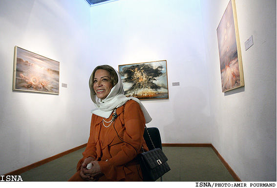 گشايش نمايشگاه نقاشي "ايران درودي" - موزه‌ي هنرهاي معاصر/اميرپورمند-ايسنا