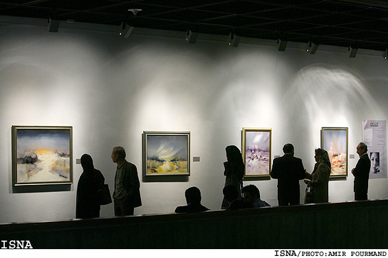 گشايش نمايشگاه نقاشي "ايران درودي" - موزه‌ي هنرهاي معاصر/اميرپورمند-ايسنا