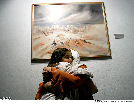 گشايش نمايشگاه نقاشي "ايران درودي" - موزه‌ي هنرهاي معاصر/اميرپورمند-ايسنا