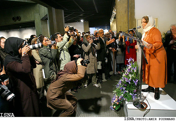 گشايش نمايشگاه نقاشي "ايران درودي" - موزه‌ي هنرهاي معاصر/اميرپورمند-ايسنا