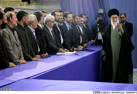 حضور مقام معظم رهبري در پاي صندوق راي/روح‌اله وحدتي - ايسنا