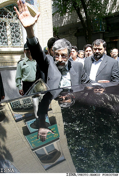 حضورحدادعادل در پاي صندوق راي/حميد فروتن-ايسنا