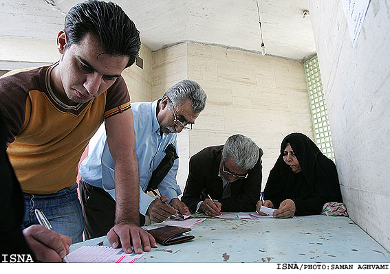 حضور مردم در انتخابات هشتمين دوره مجلس- جنت‌آباد/سامان اقوامي-ايسنا