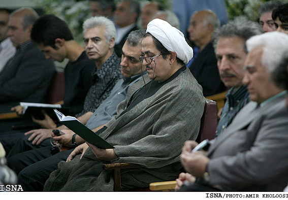 مراسم يادبود نادر ابراهيمي/امير خلوصي ايسنا