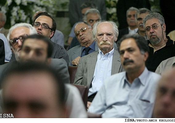 مراسم يادبود نادر ابراهيمي/ امير خلوصي