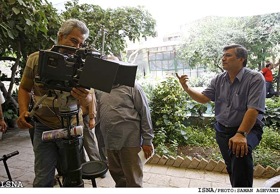 برزيده و كلايه - پشت صحنه‌ي سريال " مثل هيچكس" / سامان اقوامي-ايسنا