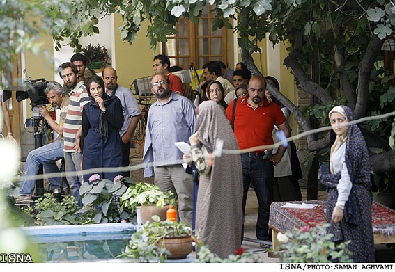 پشت صحنه‌ي سريال " مثل هيچكس" / سامان اقوامي-ايسنا