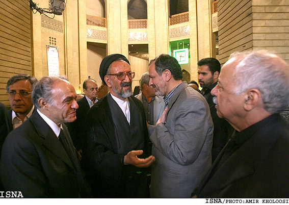 مراسم ترحيم طاهره صفارزاده در مسجد الغدير/امير خلوصي ايسنا