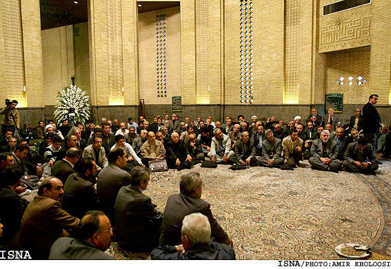 مراسم ترحيم طاهره صفارزاده در مسجد الغدير/امير خلوصي ايسنا