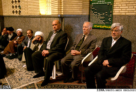 مراسم ترحيم طاهره صفارزاده در مسجد الغدير/امير خلوصي ايسنا