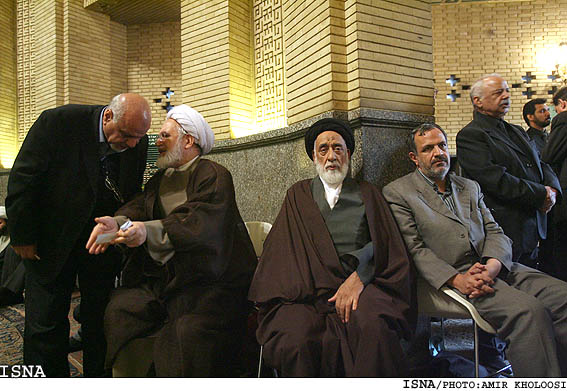 مراسم ترحيم طاهره صفارزاده در مسجد الغدير/امير خلوصي ايسنا